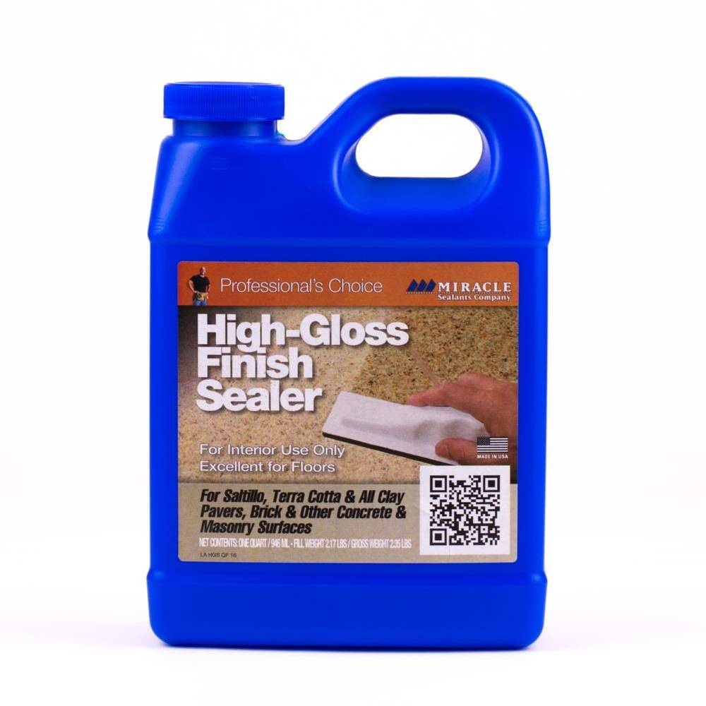 Miracle Sealants High-Gloss 32-fl oz Clear Natural Stone Sealer and Finish | HGFS6QT