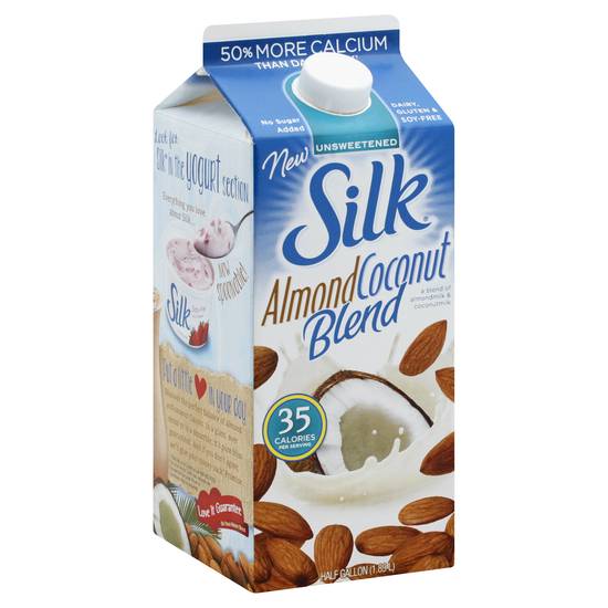 Silk Unsweet Almond & Coconut Milk (64 fl oz)
