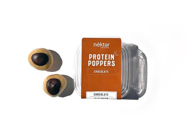 Chocolate Protein Poppers