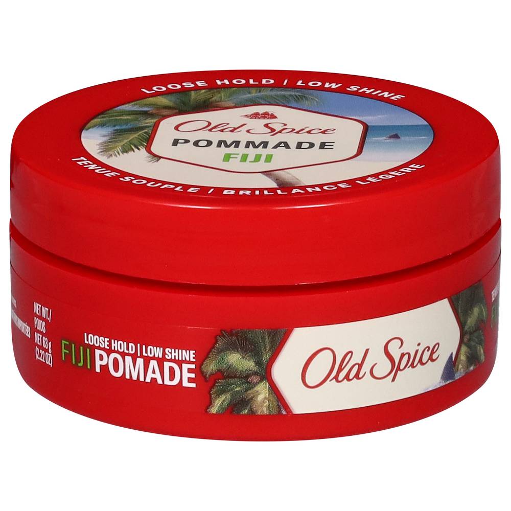 Old Spice Pomade Fiji Hair Styling Fiber Wax For Men (2.22 oz)