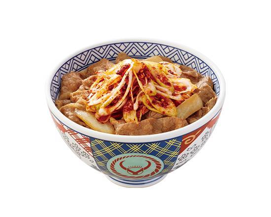 ねぎラー油牛丼