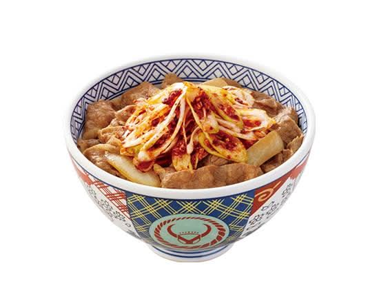 ねぎラー油牛丼