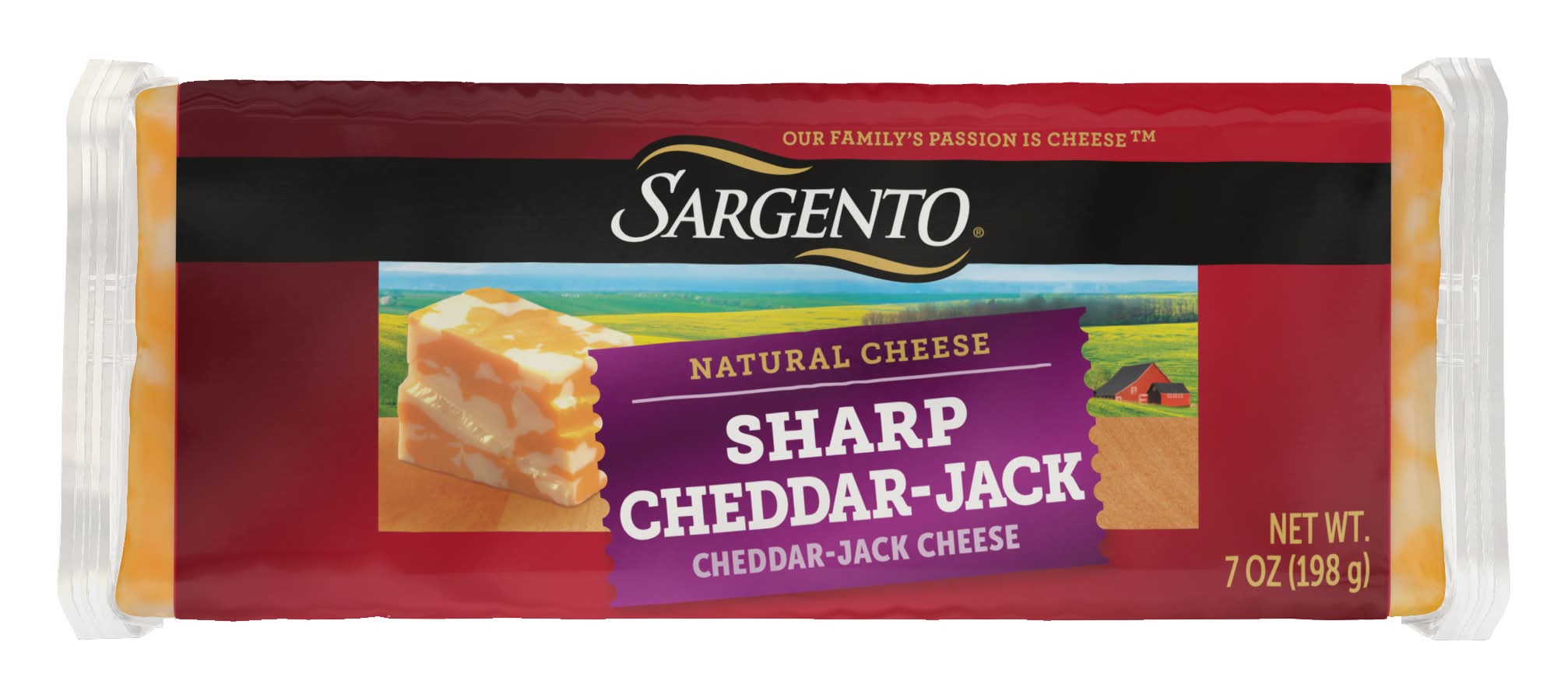 Sargento Sharp Cheddar-Jack Natural Cheese (8 oz)