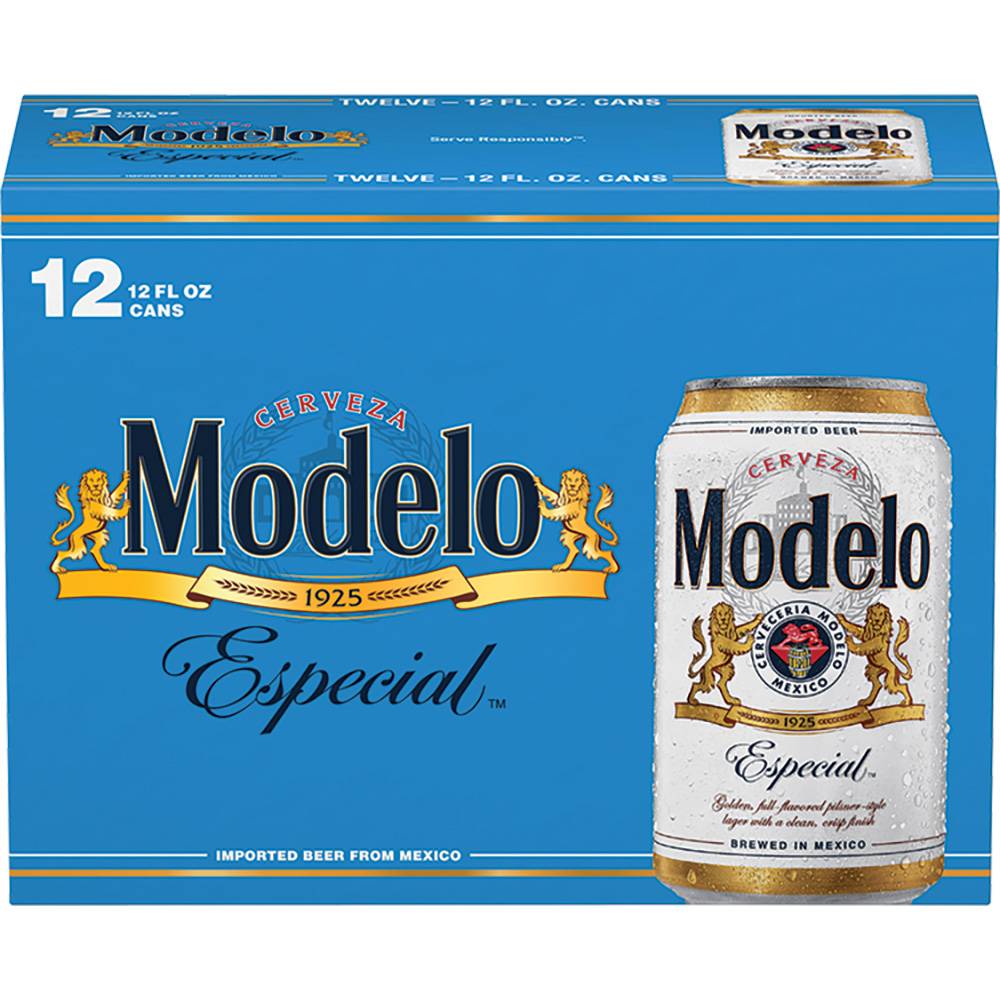 Modelo Cerveza Especial Mexican Lager Import Beer (12 x 12 fl oz)