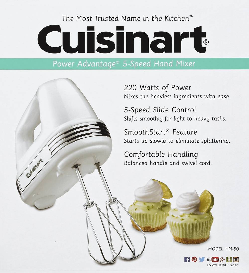 Cuisinart Power Advantage 5 Speed Hand Mixer