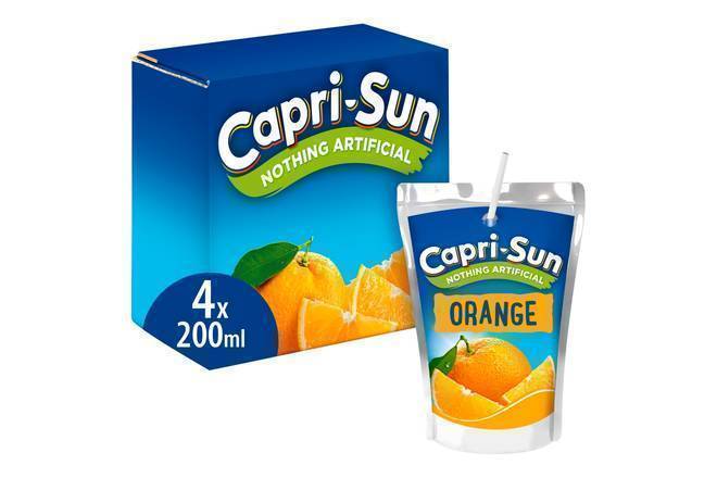 Capri Sun Orange 200ml 4pk