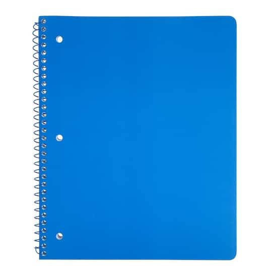 Artist's Loft Spiral Bound College 80 Sheets Ruled Notebook (blue)