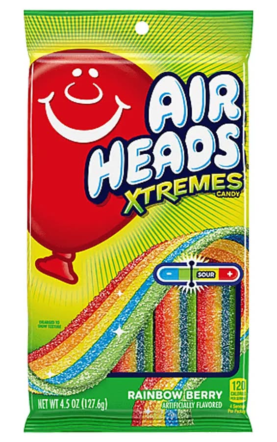 AirHeads Xtremes Rainbow Berry Candy