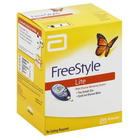 FreeStyle Lite Blood Glucose Monitoring System, 1 system