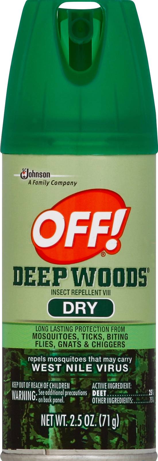 Off! Deep Woods Insect Repellent (2.5 oz)