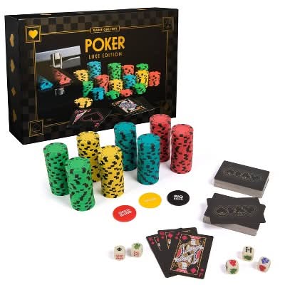 Game Gallery Spin Master Games Poker Set 10+ Years (200 ct)
