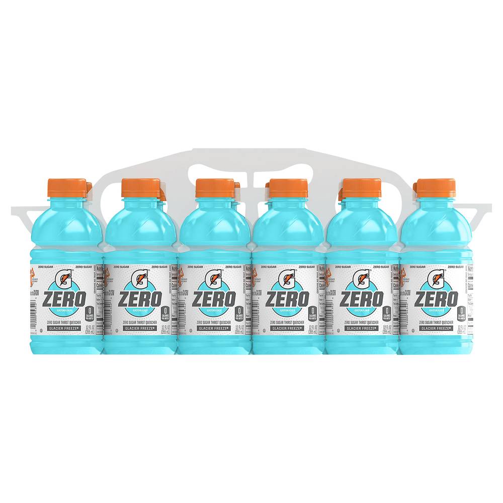 Gatorade Zero Sugar Thirst Quencher Sports Drink (12 ct, 12 fl oz) (glacier freeze)