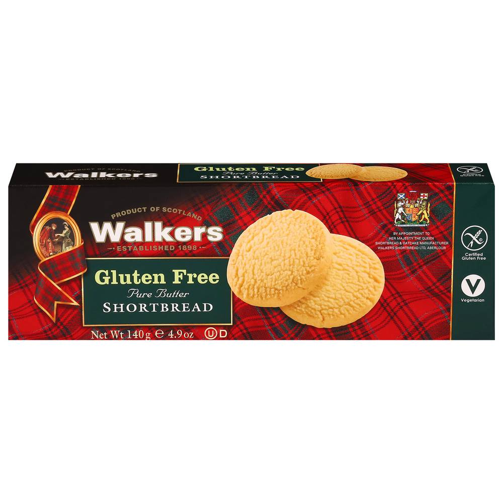 Walker's Gluten Free Pure Butter Shortbread