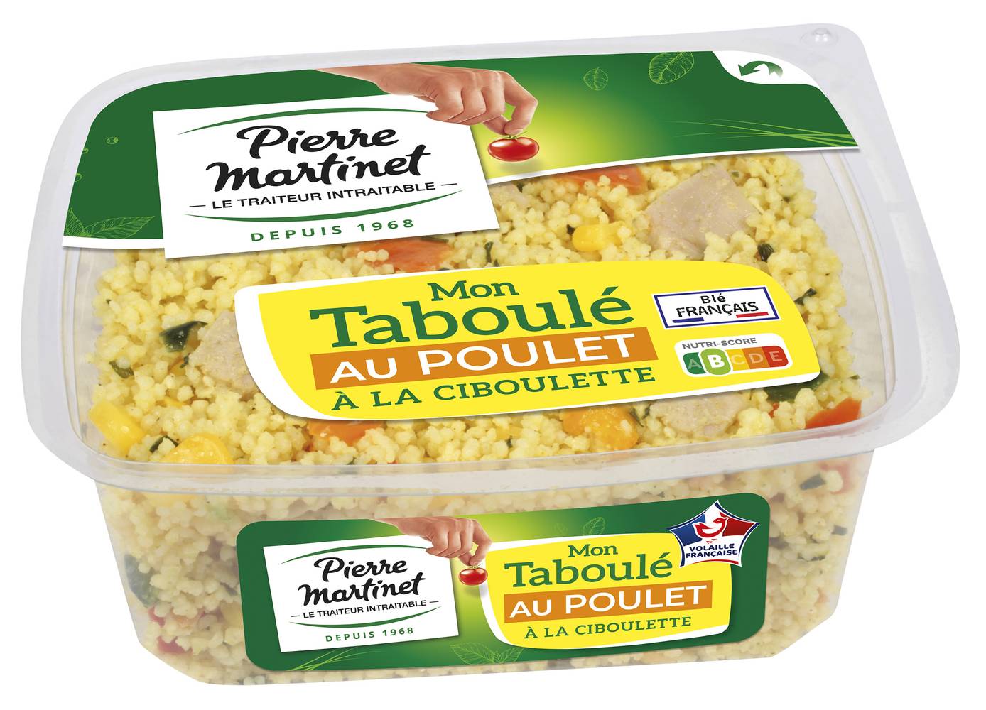 Pierre Martinet - Salade de taboulé au poulet à la ciboulette (300g)