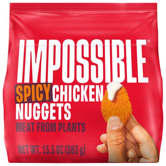 Impossible Made Fron Plants Spicy Chicken Nuggets
