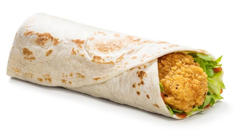 Crispy BBQ Chicken Wrap (烧烤酱鸡肉卷)