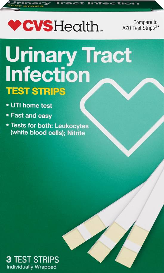 CVS Health Urinary Tract Infection Test Strips, 3 CT