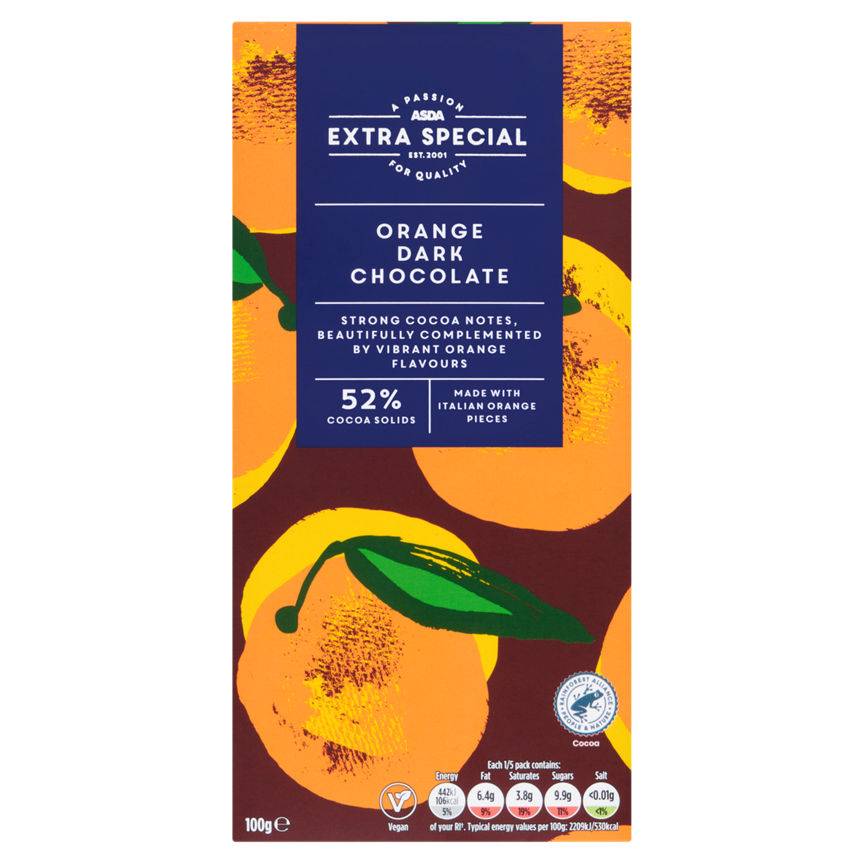 ASDA Extra Special Dark Chocolate (Orange)