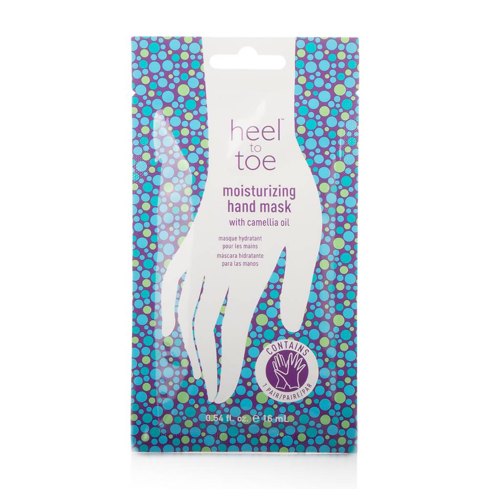 Heel to Toe · Mascarilla hidratante para manos