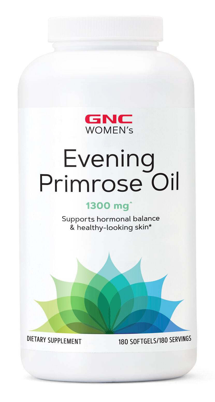GNC Women's Evening Primrose Oil 1300 mg Softgels (180 ct)