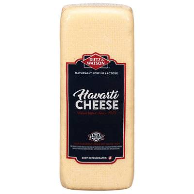 Dietz & Watson Cheese Havarti 4.5Lb 2Ct Rw