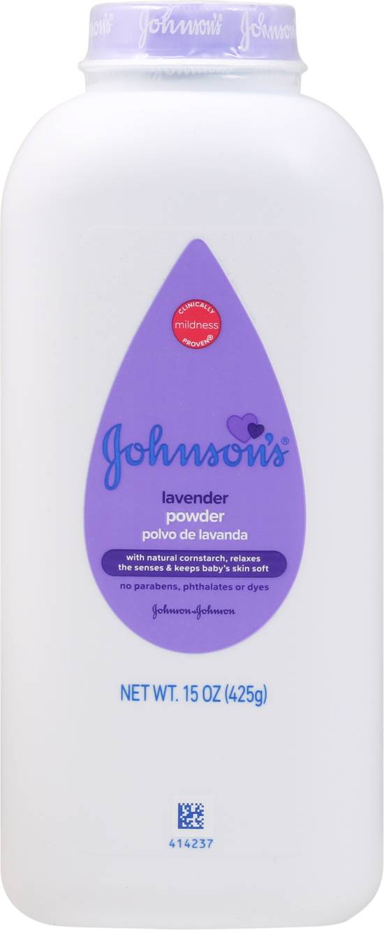 Johnson's Lavender Powder With Natural Cornstarch
