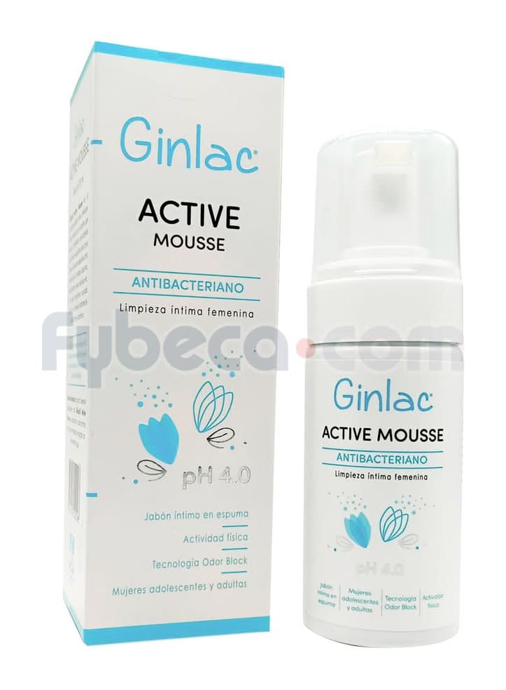 Ginlac Active Mousse X 100Ml