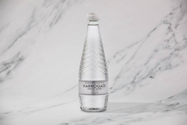 Harrogate Sparkling Spring Water Glass 330ml