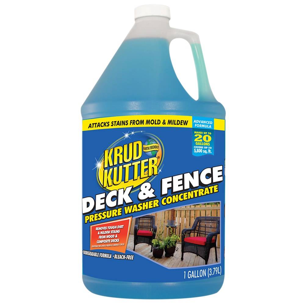 Krud Kutter 128 oz. Deck and Fence Pressure Washer Cleaner | 385465