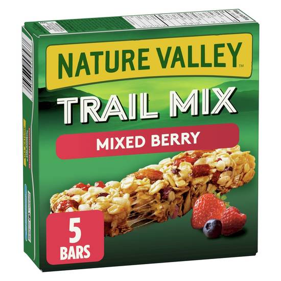 Nature Valley Bars Chewy Trail Mix Granola Bars Mixed Berry (175 g)