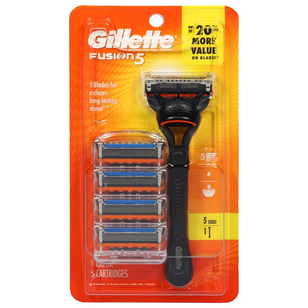 Gillette Fusion 5 Razor (6 ct)