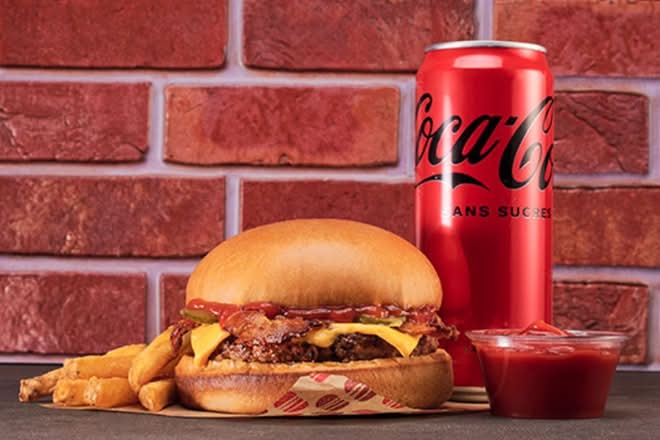 🍔 🇫🇷 🥓 Menu Bacon Cheeseburger