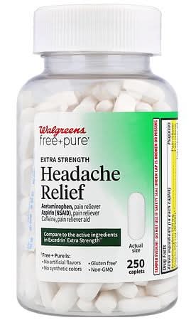 Walgreens Extra Strength Headache Relief Caplets