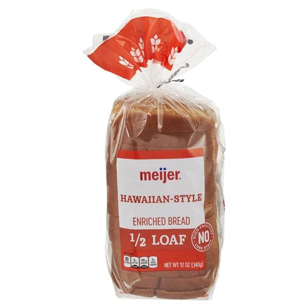 Meijer Hawaiian-Style Bread (1/2 loaf)