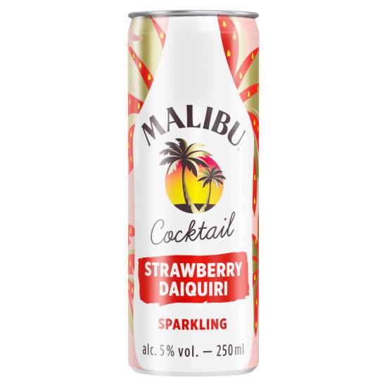 Malibu Cocktail Strawberry Daiquiri White Rum (250 ml)