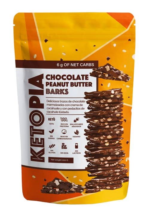 Ketopia · Barks chocolate almond (120 g)