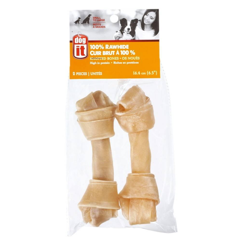 Dogit Rawhide Knotted Bones (200 g)