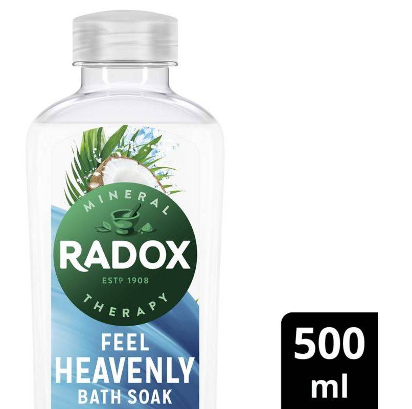 Radox Coconut-Milk, Mineral Therapy Feel Heavenly Bath Soak