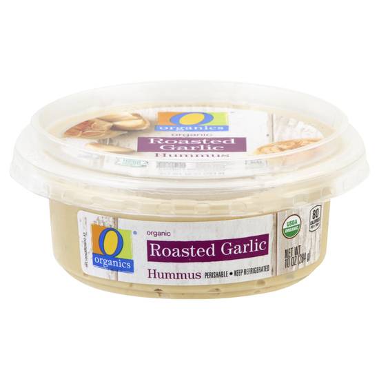 O Organics Organic Roasted Garlic Hummus (10 oz)
