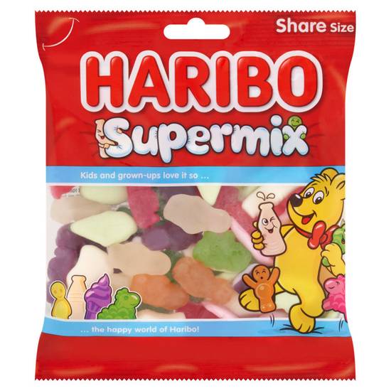 Haribo Supermix Sweets Sharing Bag 175G