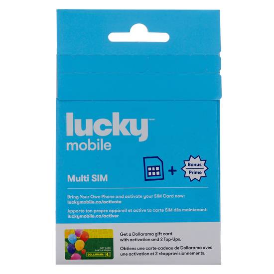 Lucky Mobile Lucky Mobile Sim Card (##)