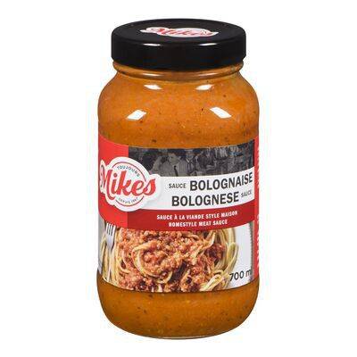 Mikes sauce bolognaise à la viande pour pâtes (700 ml) - bolognese with meat pasta sauce (700 ml)