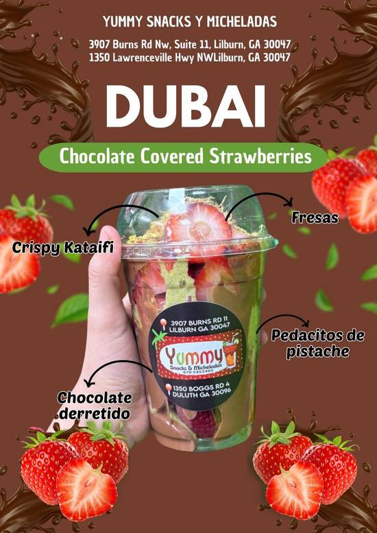 yummy arreglos frutales y snacks