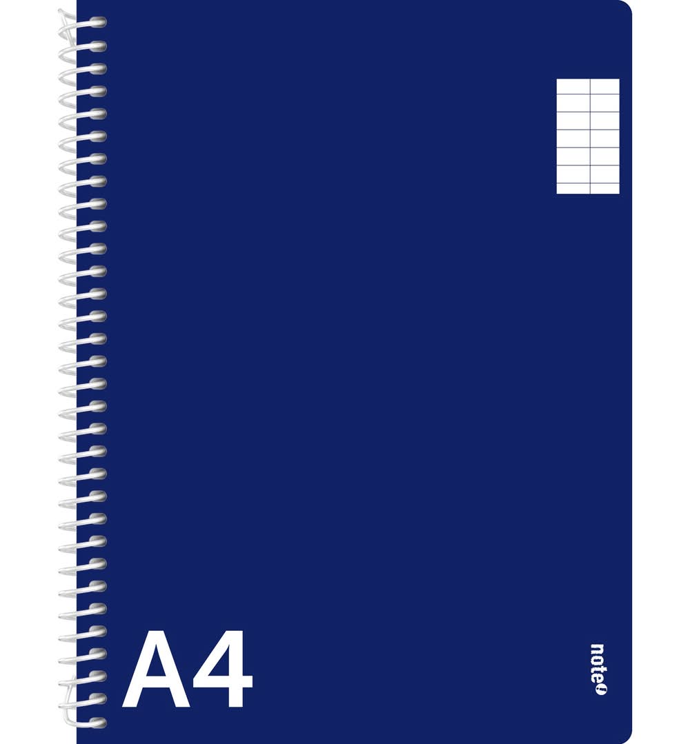 Caderno Esp Formato A4 Azul 80 Fl P Note!