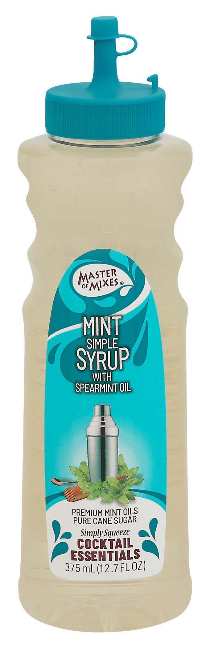 Master of Mixes Mint Simple Syrup Cocktail Essentials (12.7 fl oz)
