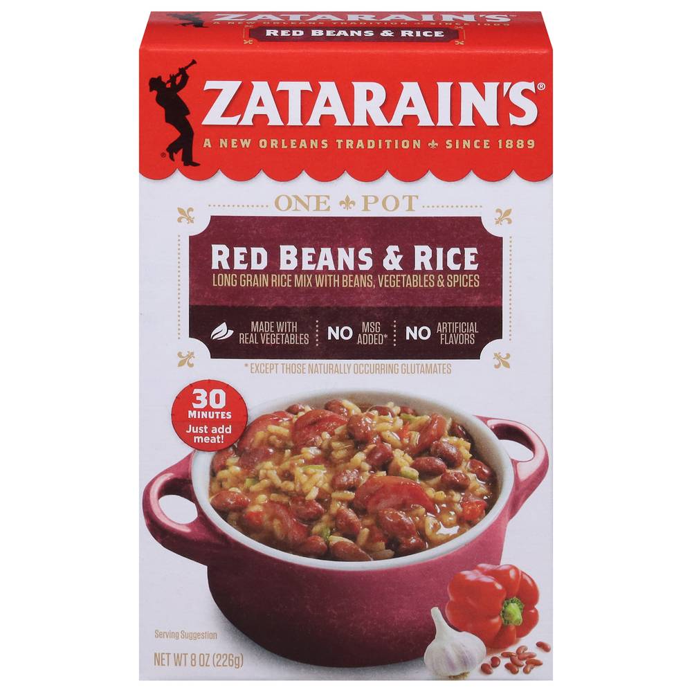 Zatarain's One Pot Red Beans & Rice Mix (8 oz)