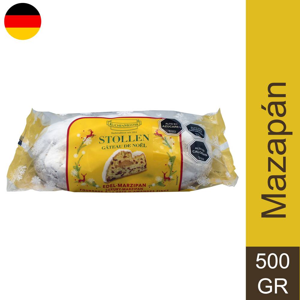 Kuchen Meister · Pan de dulce de navidad - Mazapán (500 g)