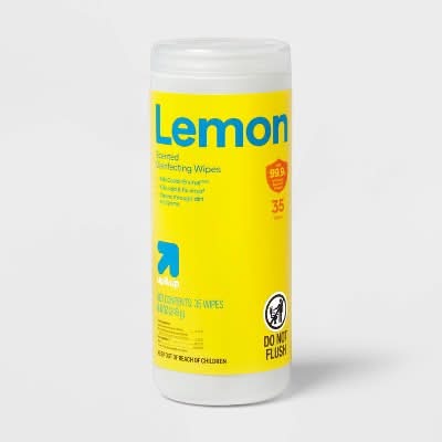 up&up Disinfecting Wipes, Lemon (8.8 oz, 35 ct)
