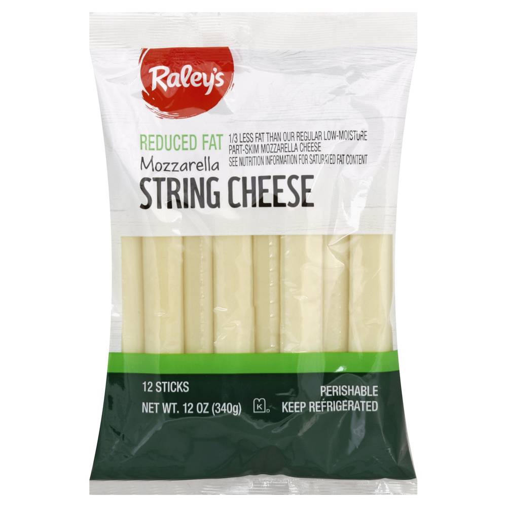 Raley'S String Cheese Reduced Fat 12 Oz