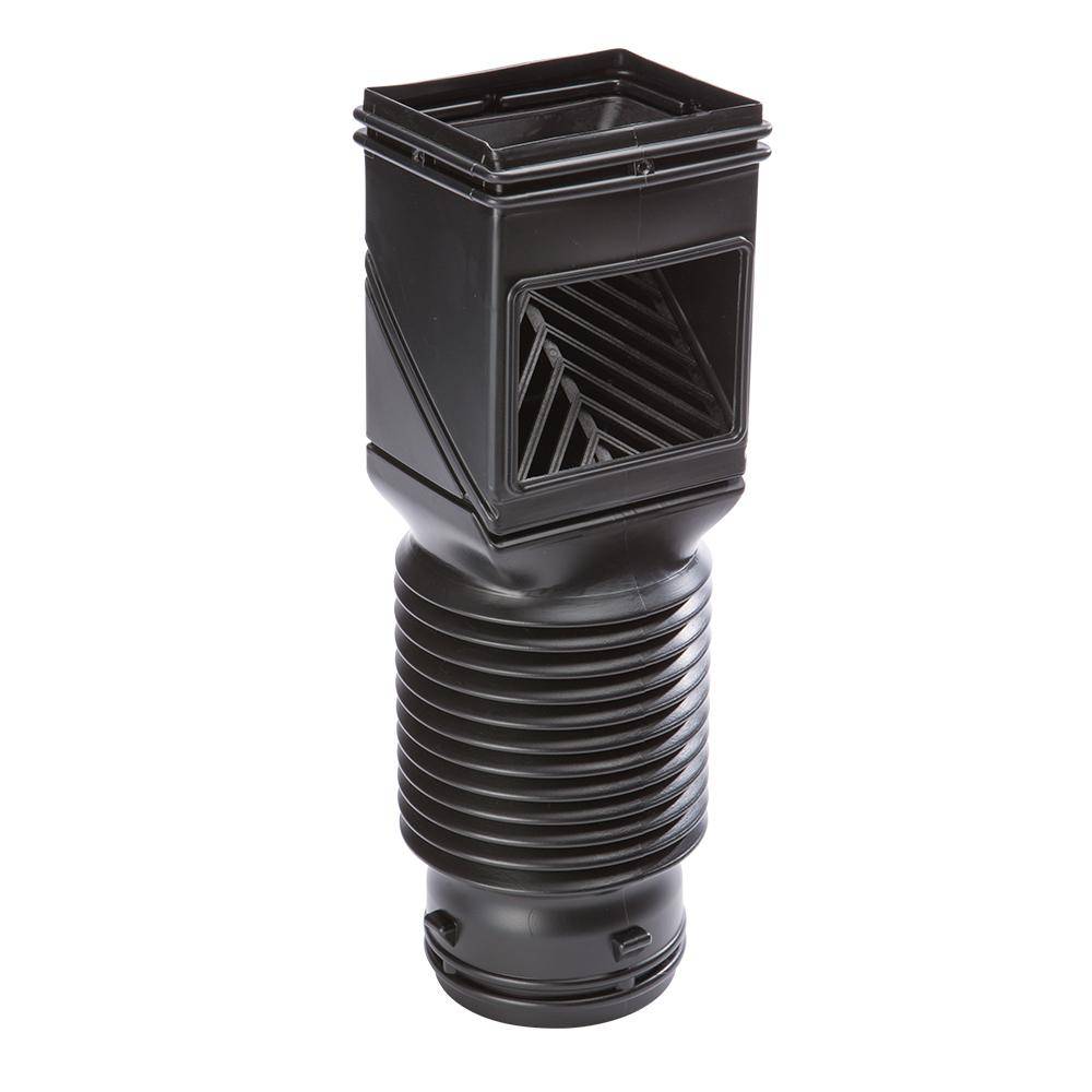 Amerimax Vinyl 12.75-in Black Downspout Filter | 4400